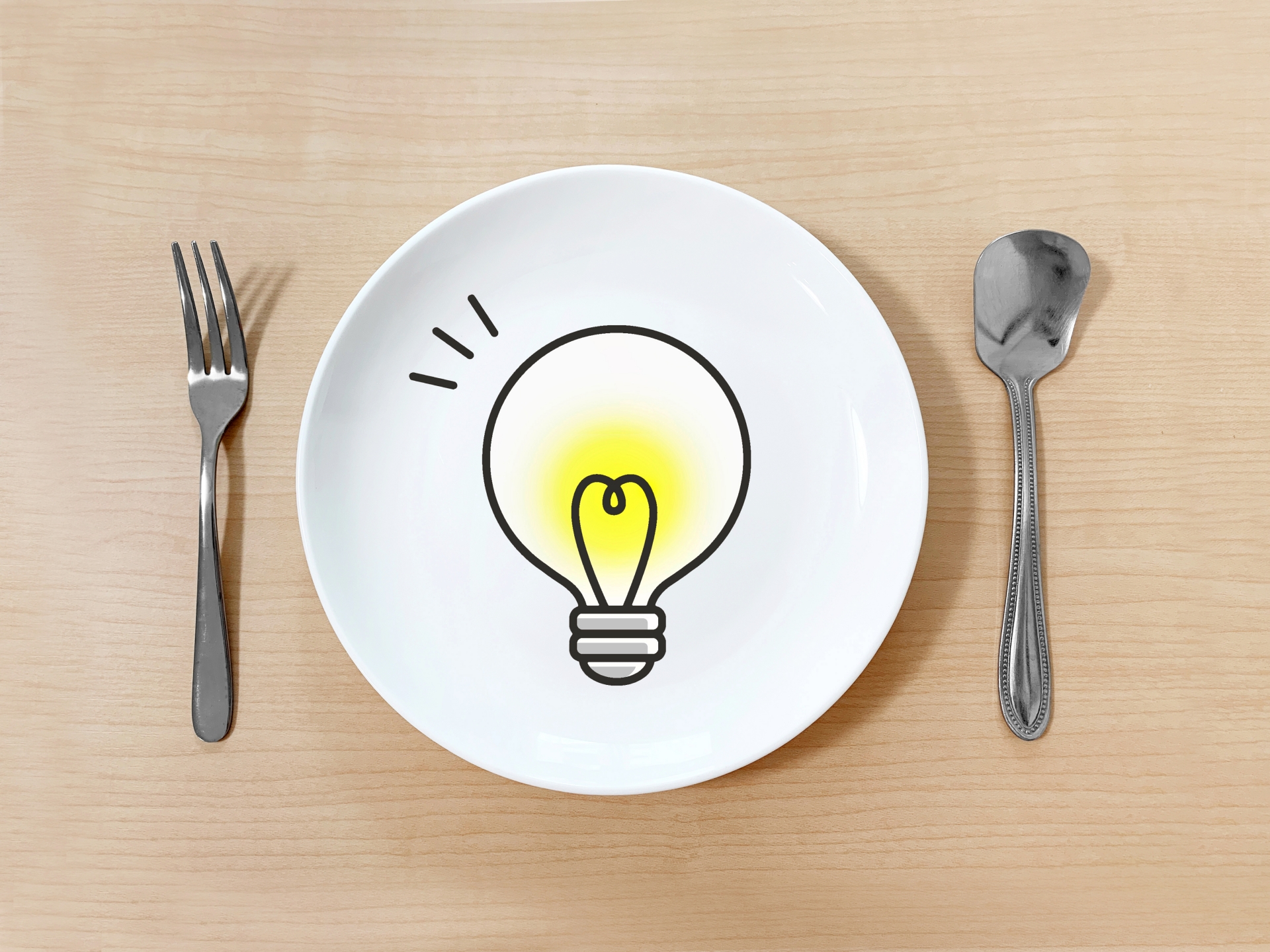 食器とひらめき