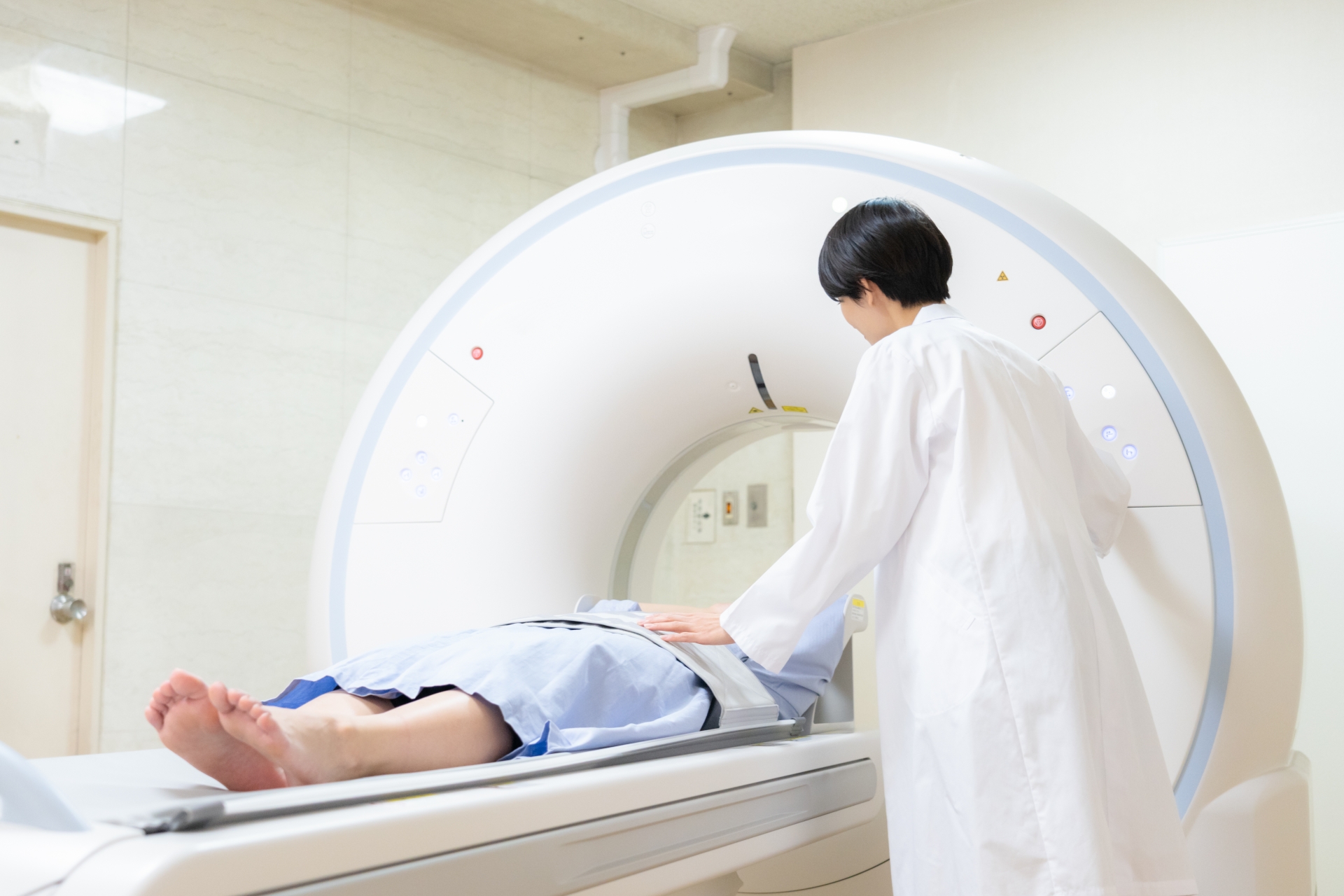 CTを受ける患者