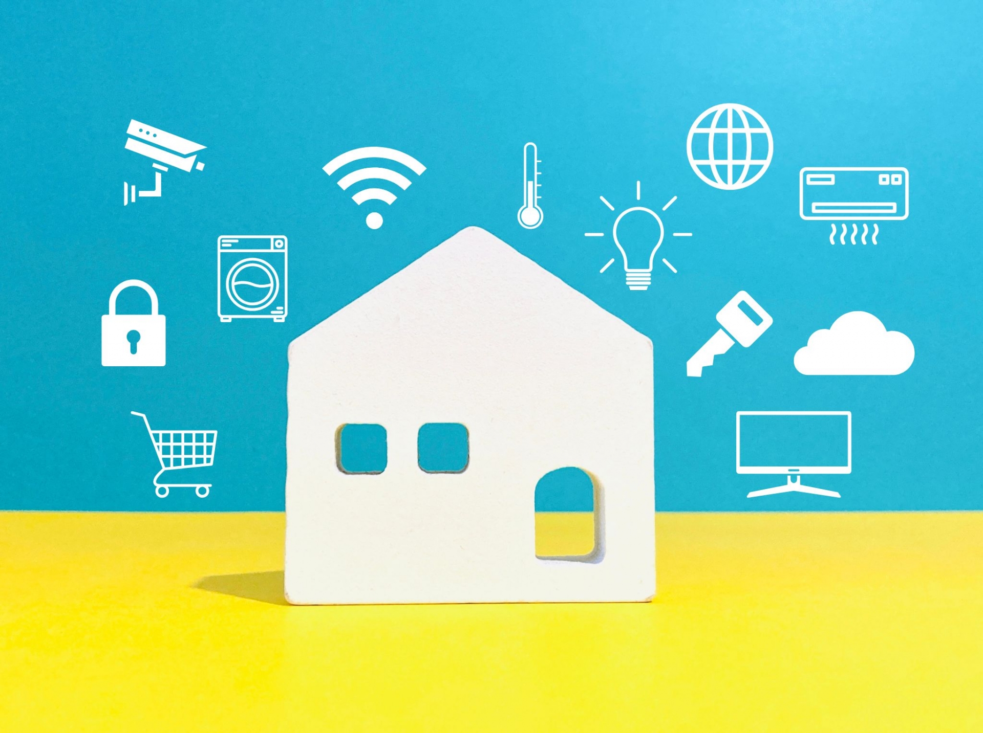 スマートホームを現したイラスト