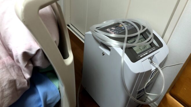 在宅酸素機器